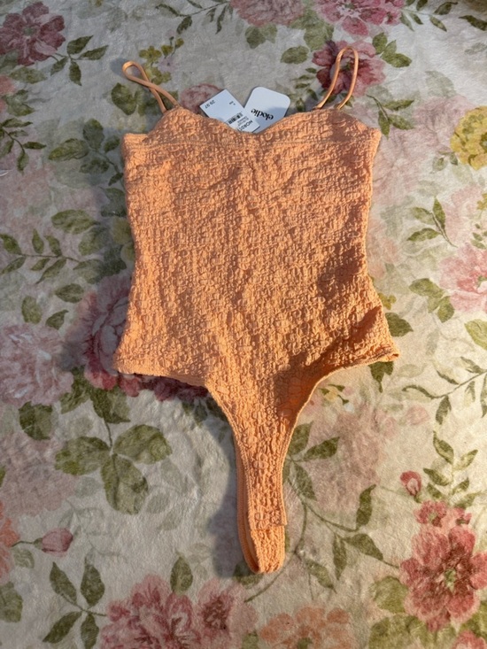 Elodie Tops - NWT Nordstrom Elodie Floral Embroidered Textured BodySuit